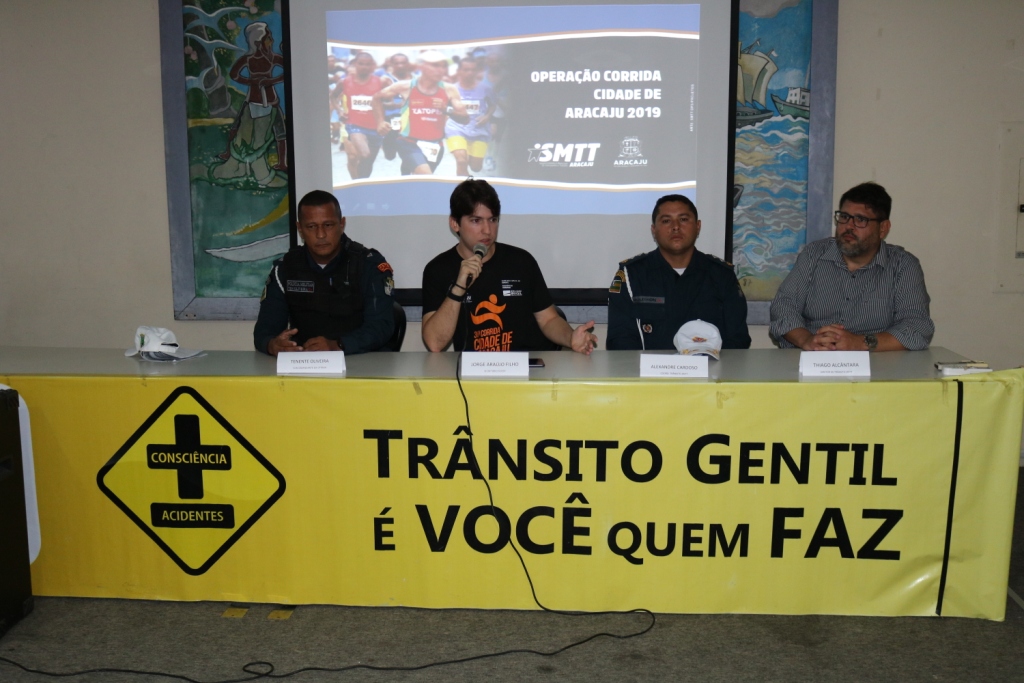 SMTT garantirá mobilidade e segurança viária de atletas durante Corrida Cidade de Aracaju - SMTT Aracaju